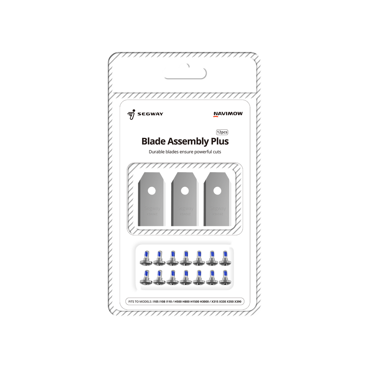 Segway Navimow Blade Assembly Plus – 6-Pack (72 Blades)