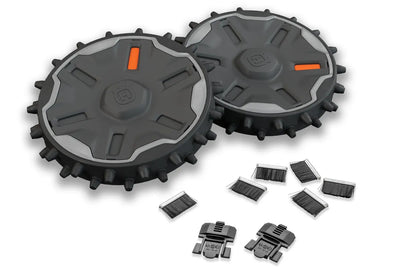 Husqvarna Automower iQ Series Terrain Kit - Heavy Duty Wheels & Brushes for 410iQ, 420iQ, 440iQ - 597705402